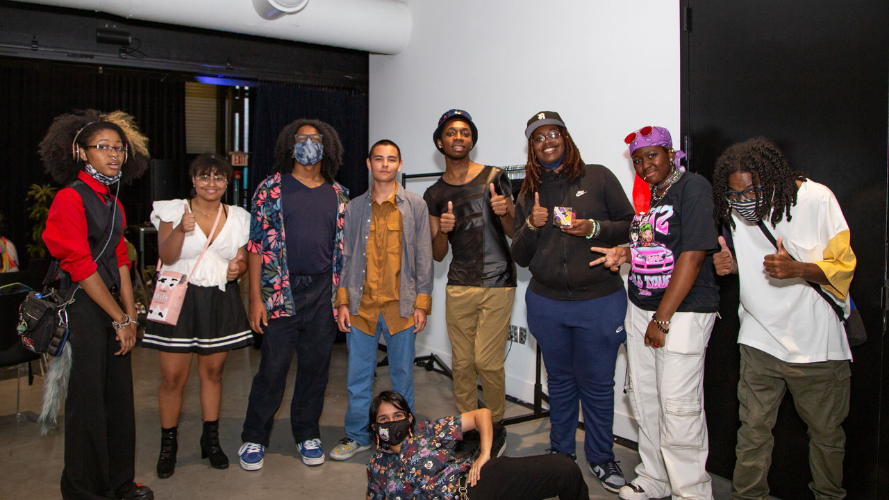 Group photo of students 